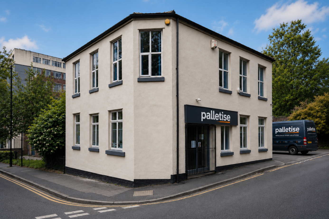 The Palletise office at Charter House, Stockport